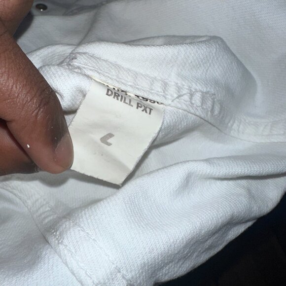 Shaft Jeans White Type 2 Unisex Denim jacket size L Made in Italy - Picture 7 of 7